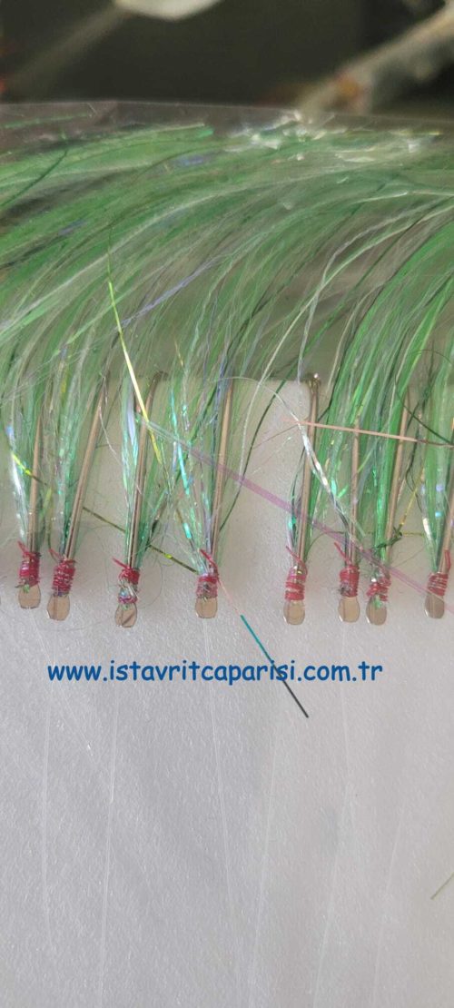 çinekop çapari, lüfer çapari, sarıkanat çapari, palamut çapari, tırsı çapari, 25 iğneli çapari, simli çapari takımı, beyaz sim çapari, yeşil sim çapari, turuncu sim çapari